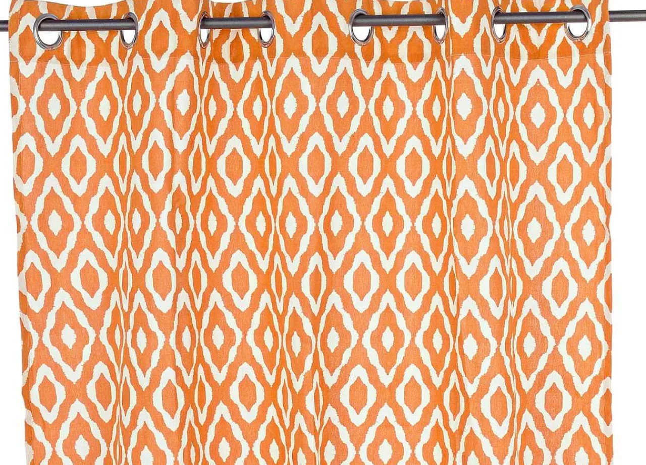 mutoni lifestyle Dekovorhang Alanis Orange 140X280> Gardinen & Vorhänge