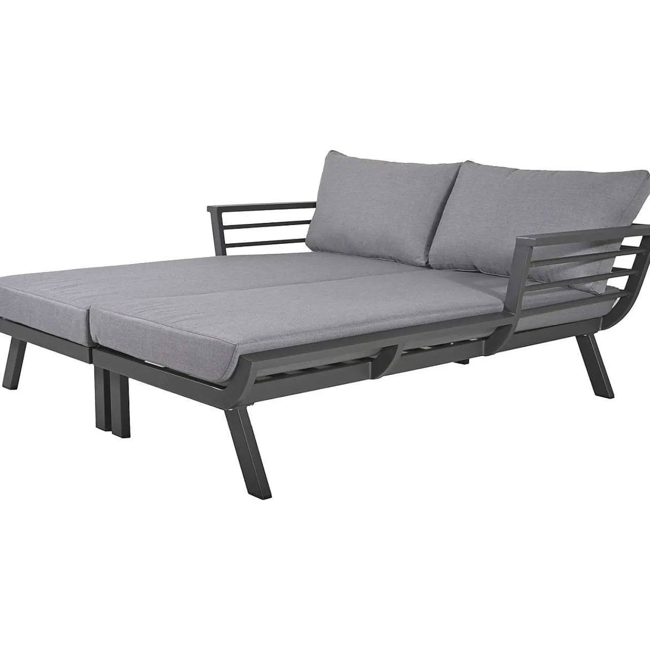 mutoni pleasure Doppelliege Delia Grau> Gartenliegen