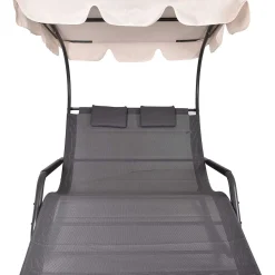 mutoni pleasure Doppel-Schaukelliege Serifos Anthrazit> Gartenliegen
