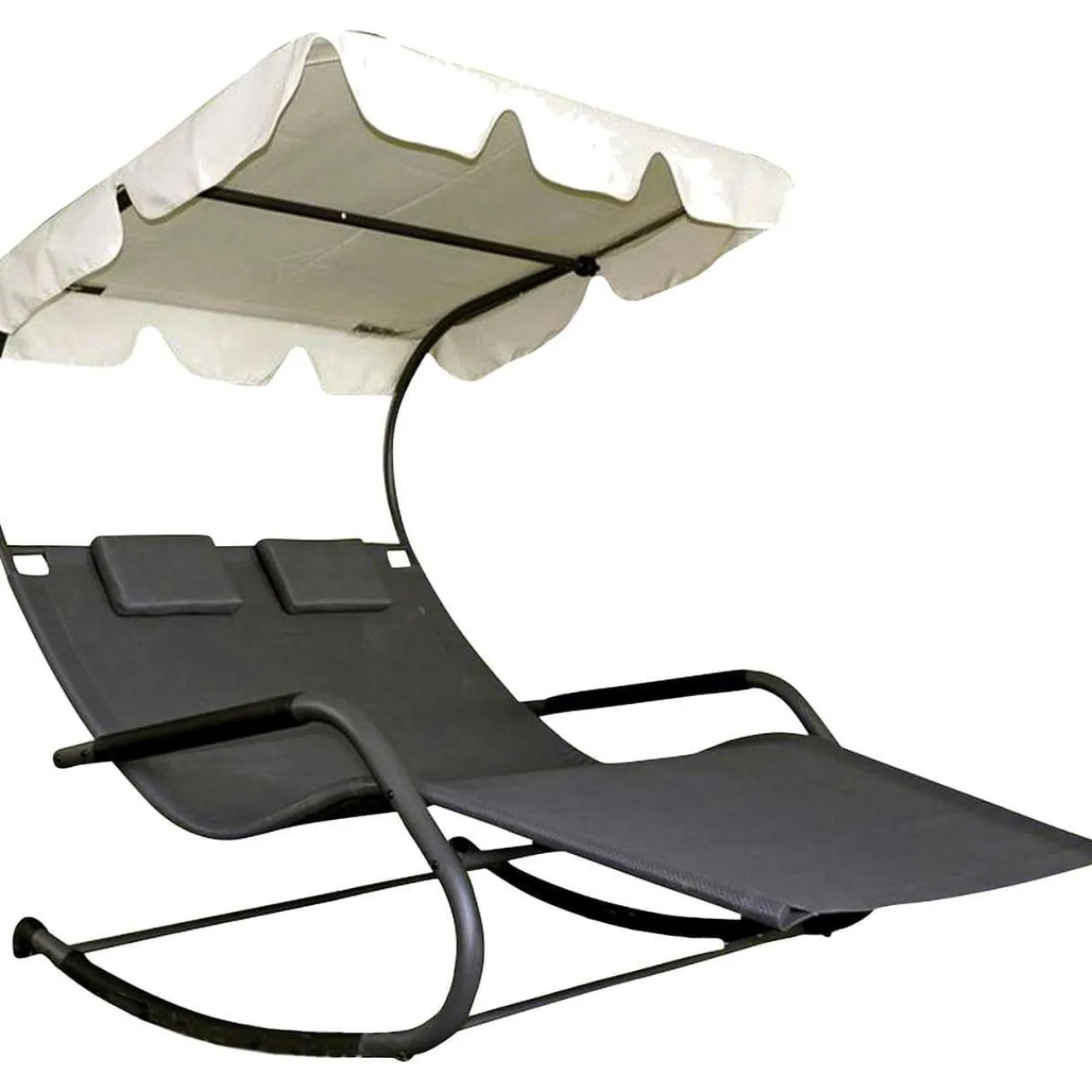 mutoni pleasure Doppel-Schaukelliege Serifos Anthrazit> Gartenliegen
