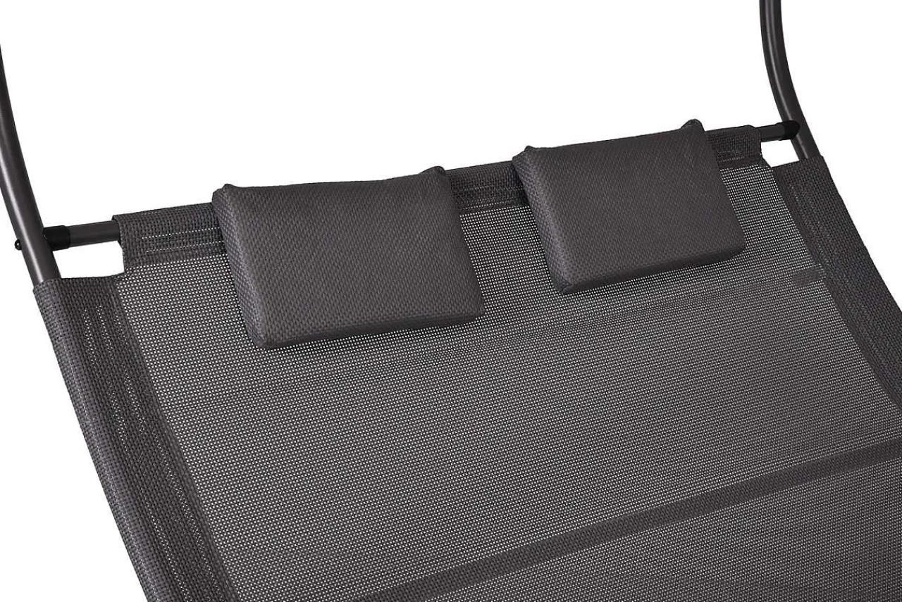 mutoni pleasure Doppel-Schaukelliege Serifos Anthrazit> Gartenliegen