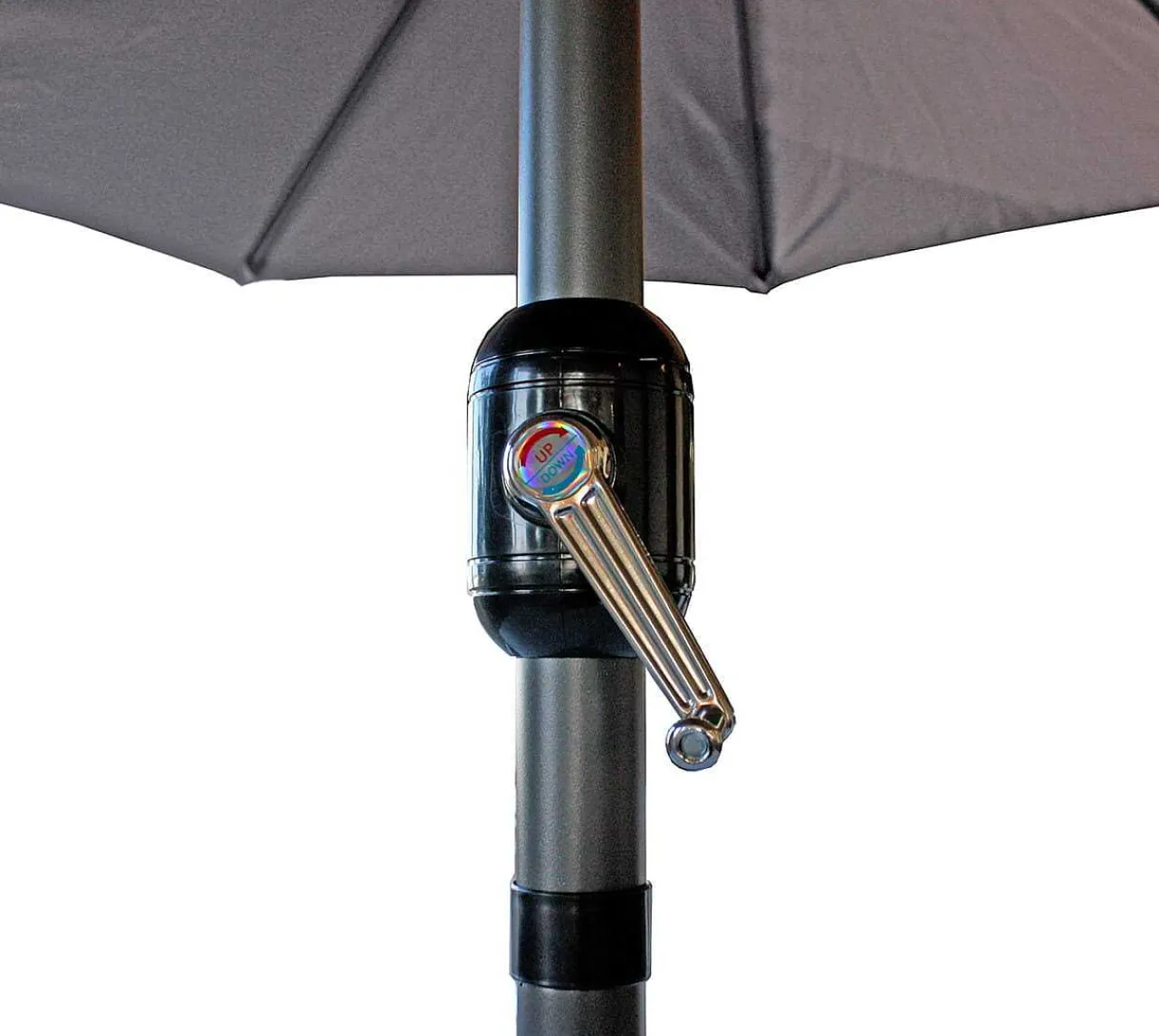 mutoni pleasure Doppel-Sonnenschirm Lyradia Grau> Stockschirme