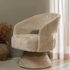 mutoni living Drehsessel Ebba Natur> Design Sessel
