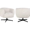 Richmond Interiors Drehsessel Estelle Be Lovely Cream> Design Sessel