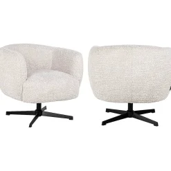 Richmond Interiors Drehsessel Estelle Be Lovely Cream> Design Sessel