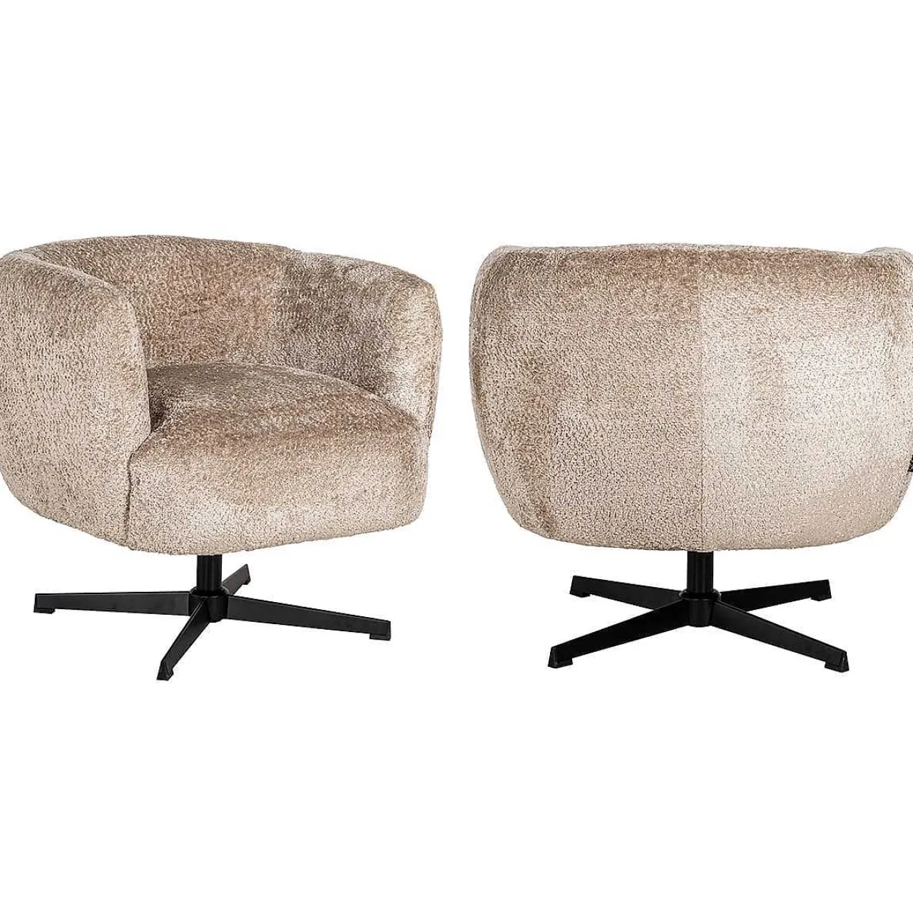 Richmond Interiors Drehsessel Estelle Sheep Nature> Design Sessel