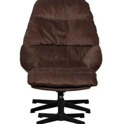 mutoni living Drehsessel Mit Hocker Yaro Espresso><noscript><img width=