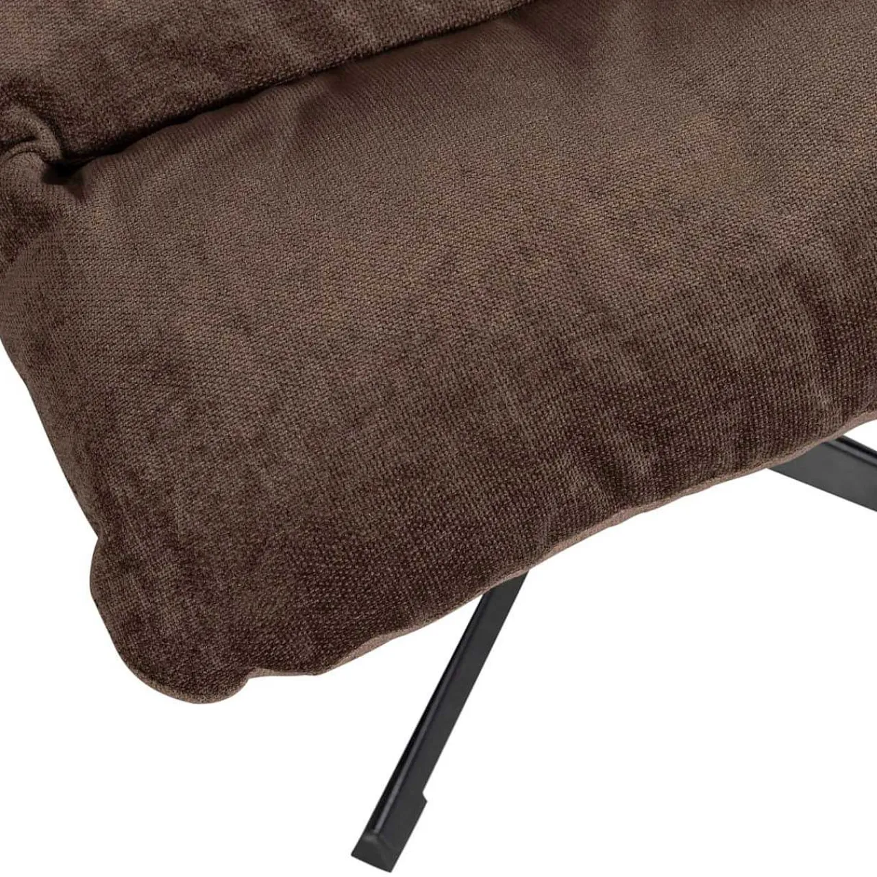 mutoni living Drehsessel Mit Hocker Yaro Espresso> Design Sessel