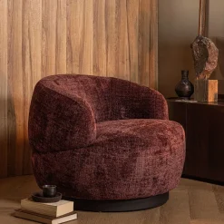 mutoni living Drehsessel Woolly Aubergine><noscript><img width=