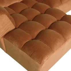 mutoni living Ecksofa Allure Links Washed Velvet Terra 324X165><noscript><img width=