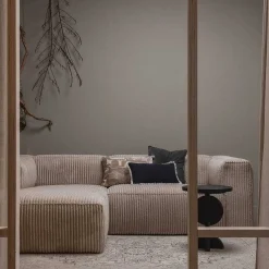 mutoni living Ecksofa Bean Links Hefty Ribcord Travertin 254X178><noscript><img width=