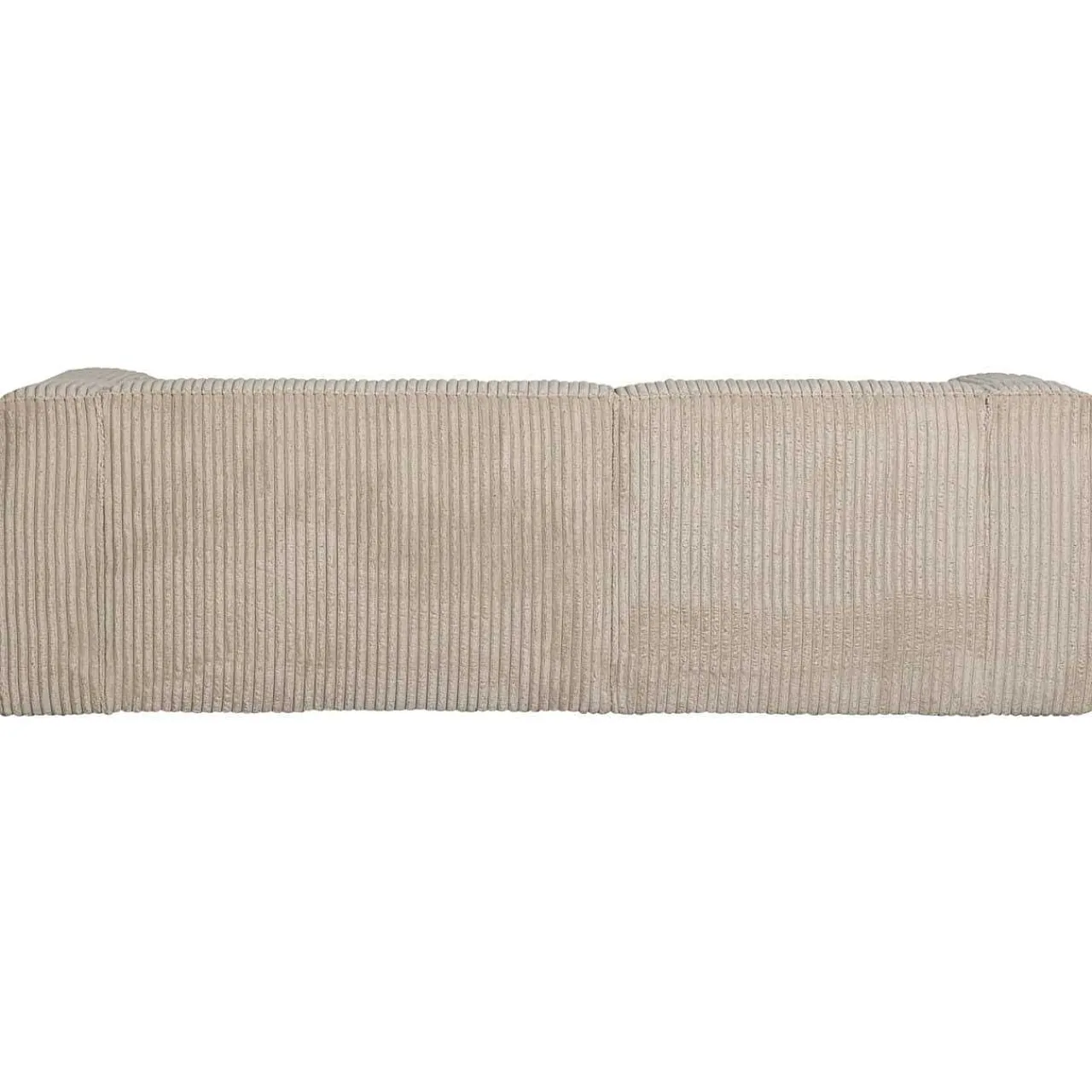 mutoni living Ecksofa Bean Links Hefty Ribcord Travertin 254X178> Ecksofas