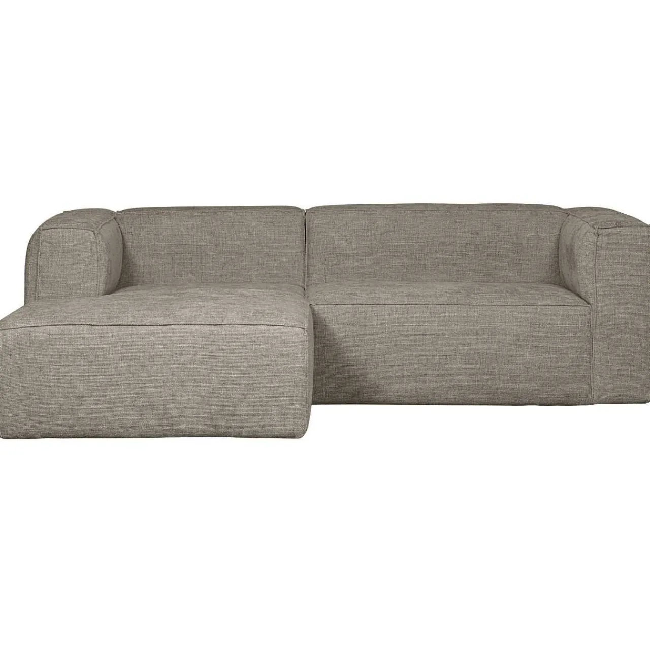 mutoni living Ecksofa Bean Links Hefty Melange Travertin 254X178> Ecksofas