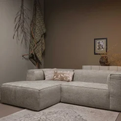 mutoni living Ecksofa Bean Links Hefty Melange Travertin 254X178><noscript><img width=