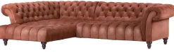mutoni prime Ecksofa Chelsea Braun Links> Ecksofas