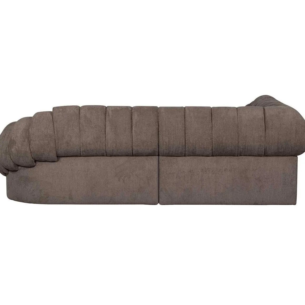 mutoni living Ecksofa Croissant Graubraun 260X260> Ecksofas