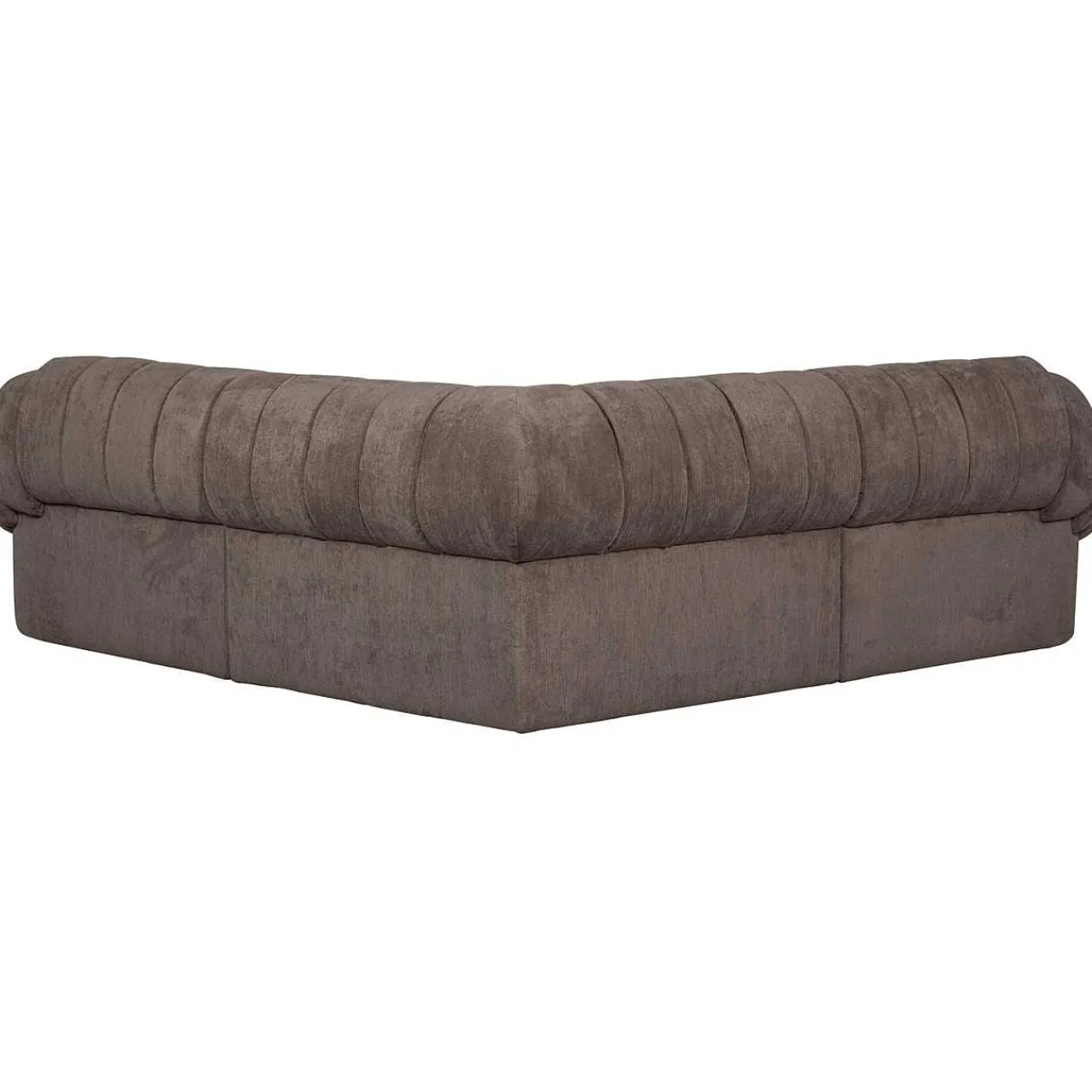 mutoni living Ecksofa Croissant Graubraun 260X260> Ecksofas