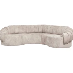 mutoni living Ecksofa Croissant Natur 260X260> Ecksofas