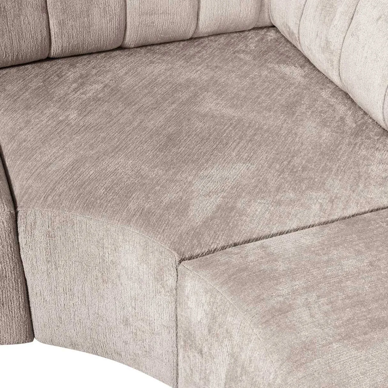 mutoni living Ecksofa Croissant Natur 260X260> Ecksofas