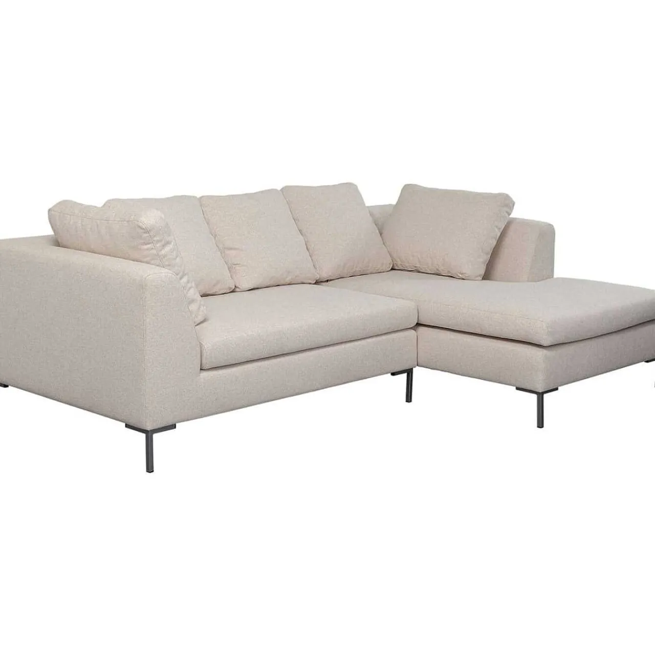 KARE Design Ecksofa Gianni Xs Creme Rechts> Ecksofas