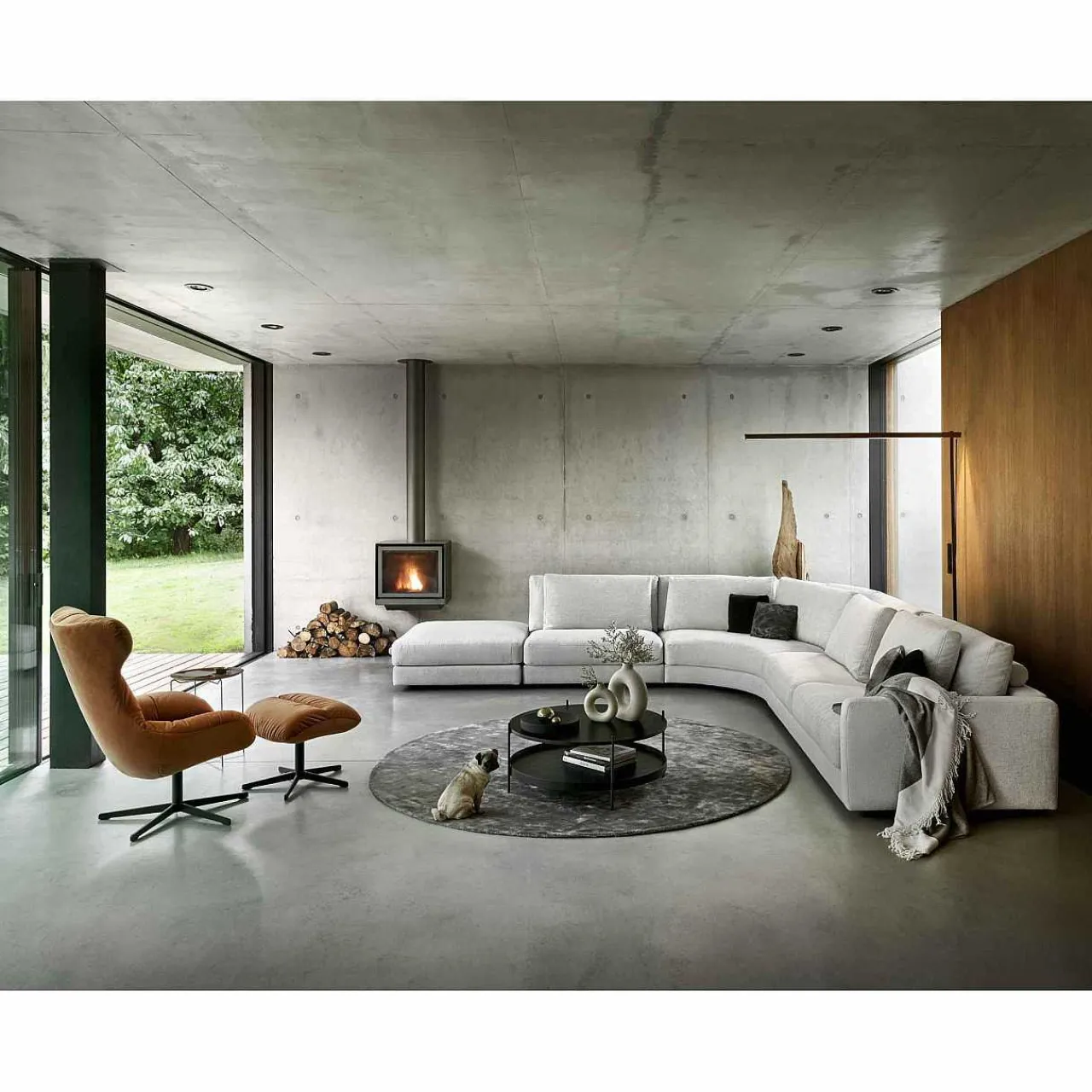 befame Ecksofa Rio Set9 Amaral 56 C 425X409> Ecksofas