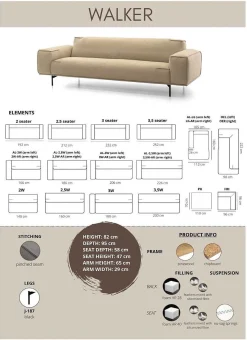 mutoni original Ecksofa Walker Walnut (S-Africa) 278X160><noscript><img width=