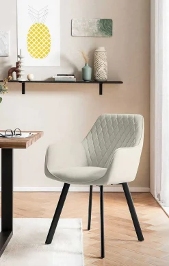 mutoni casual Essgruppe Dining I Massivholz Akazie Cognac Beige 180 (5-Tlg.)><noscript><img width=