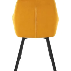 mutoni casual Essgruppe Dining I Massivholz Akazie Cognac Gelb 160 (5-Tlg.)><noscript><img width=