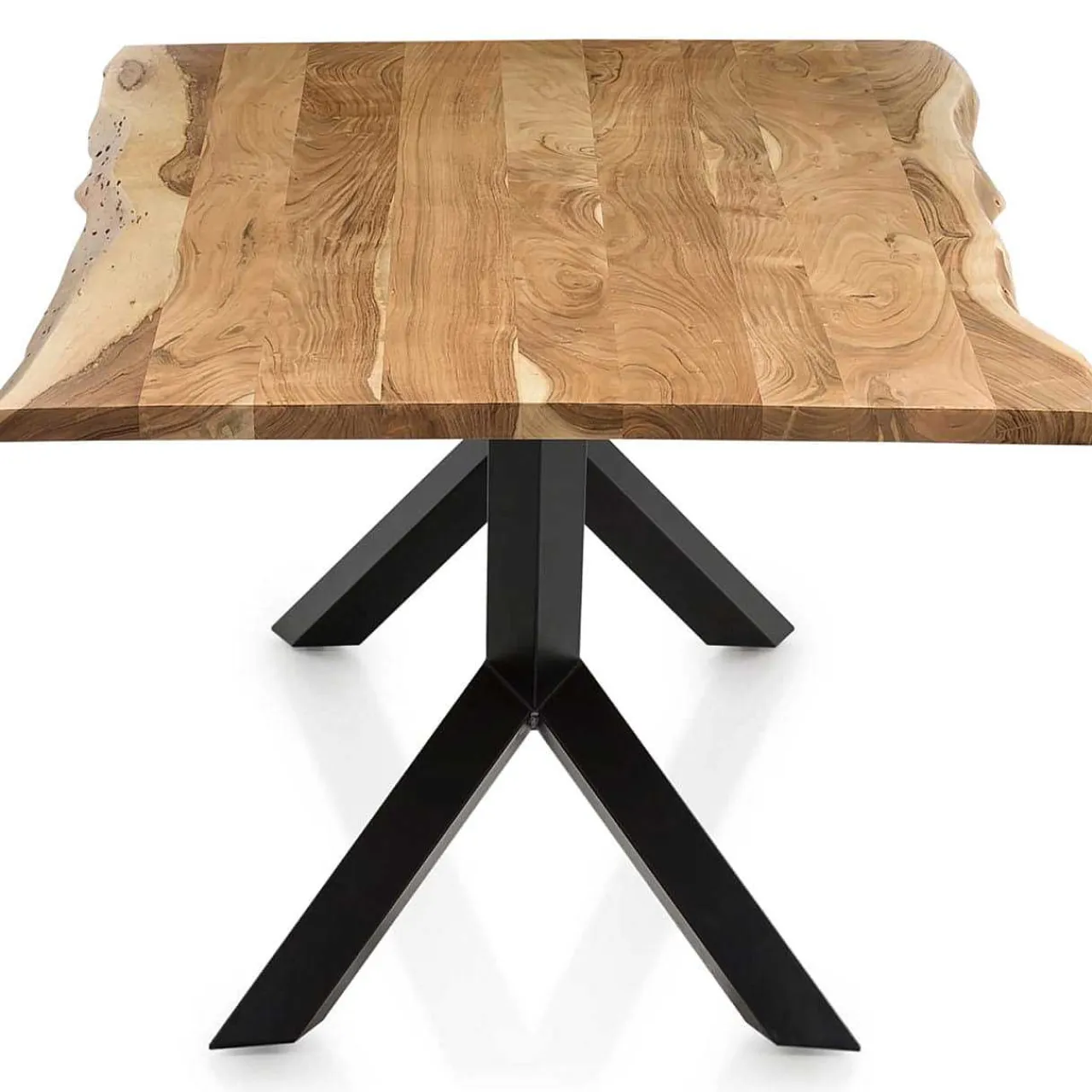mutoni casual Essgruppe Forestal Massivholz Akazie Natur Creme 200 (6-Tlg.)> Essgruppen