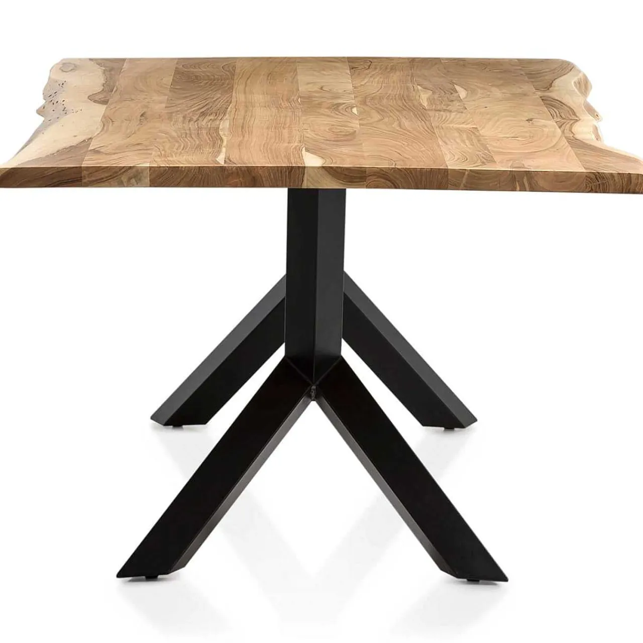 mutoni casual Essgruppe Forestal Massivholz Akazie Natur Grau 240 (6-Tlg.)> Essgruppen