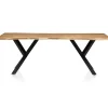 mutoni casual Essgruppe Forestal Massivholz Akazie Natur Blau 200 (6-Tlg.)> Essgruppen