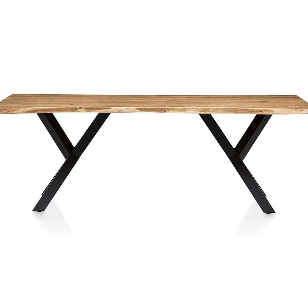 mutoni casual Essgruppe Forestal Massivholz Akazie Natur Blau 200 (6-Tlg.)> Essgruppen
