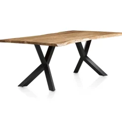mutoni casual Essgruppe Forestal Massivholz Akazie Natur Blau 200 (6-Tlg.)> Essgruppen