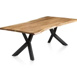 mutoni casual Essgruppe Forestal Massivholz Akazie Natur Grau 220 (6-Tlg.)><noscript><img width=