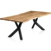 mutoni casual Essgruppe Forestal Massivholz Akazie Natur Senfgelb 200 (6-Tlg.)> Essgruppen
