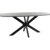 mutoni industrial Esstisch Denmark Oval Marmoroptik 180X90> Esstische
