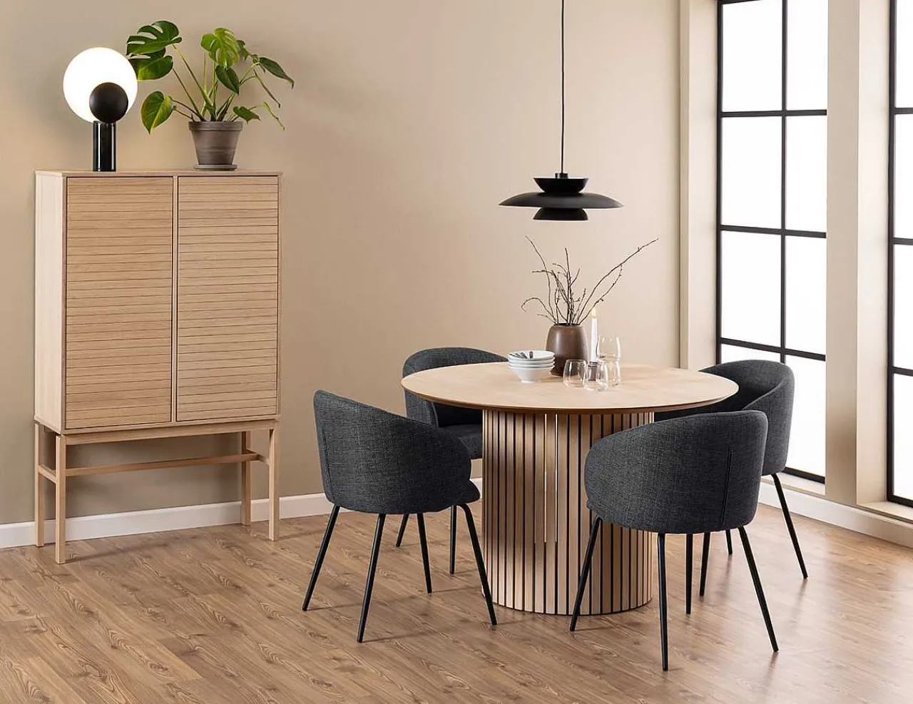 mutoni scandi Esstisch Lindsey Natur 120> Esstische