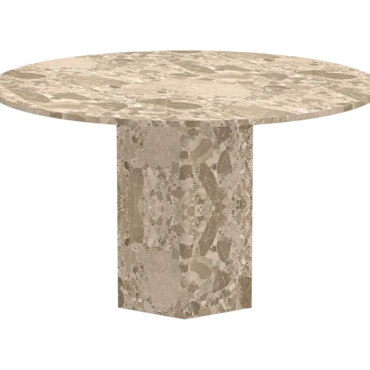 mutoni scandi Esstisch Paxos Marmor Latte 130> Esstische