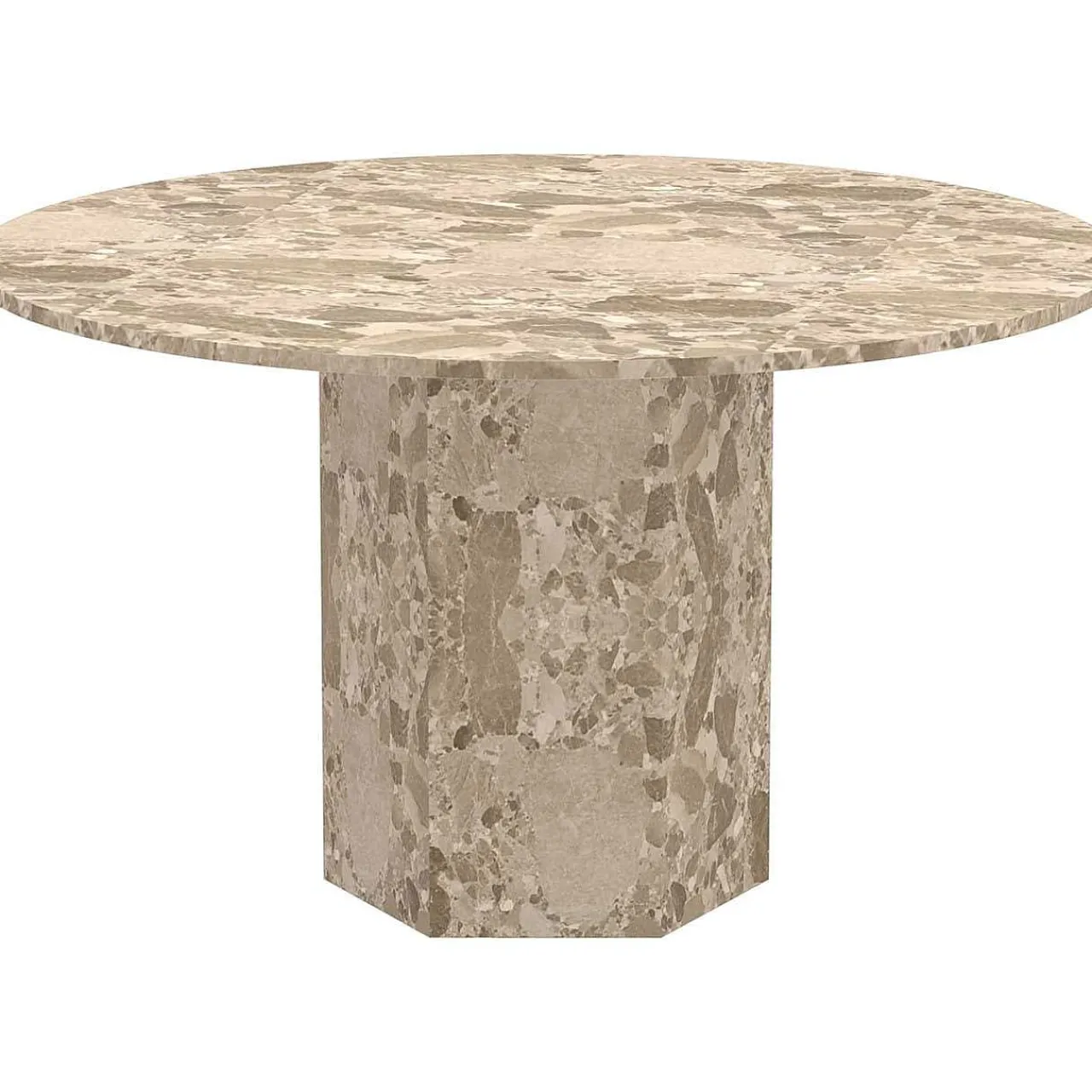 mutoni scandi Esstisch Paxos Marmor Latte 130> Esstische