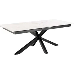 mutoni scandi Esstisch Triple-X Keramik Weiss 200-240X100><noscript><img width=