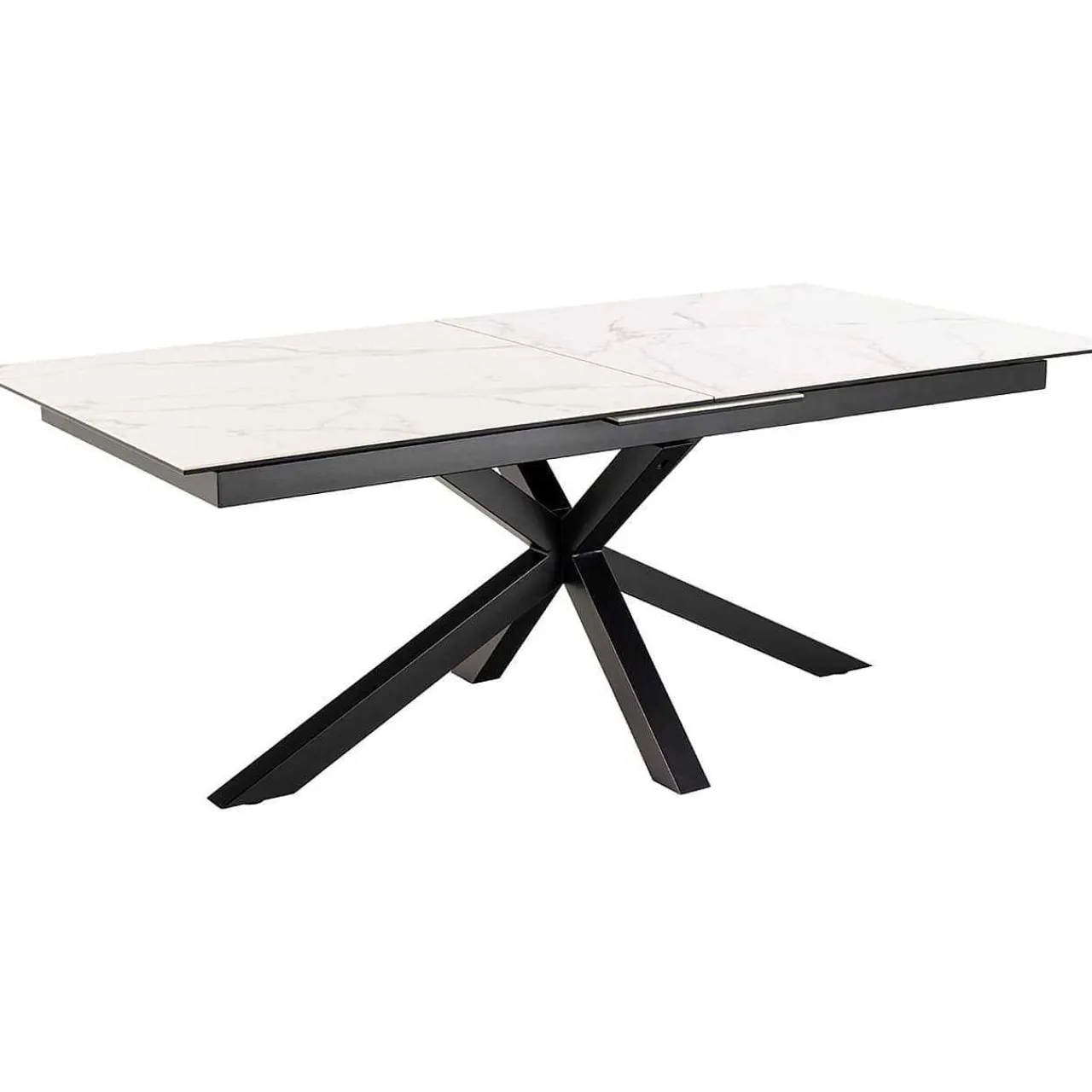 mutoni scandi Esstisch Triple-X Keramik Weiss 200-240X100> Esstische