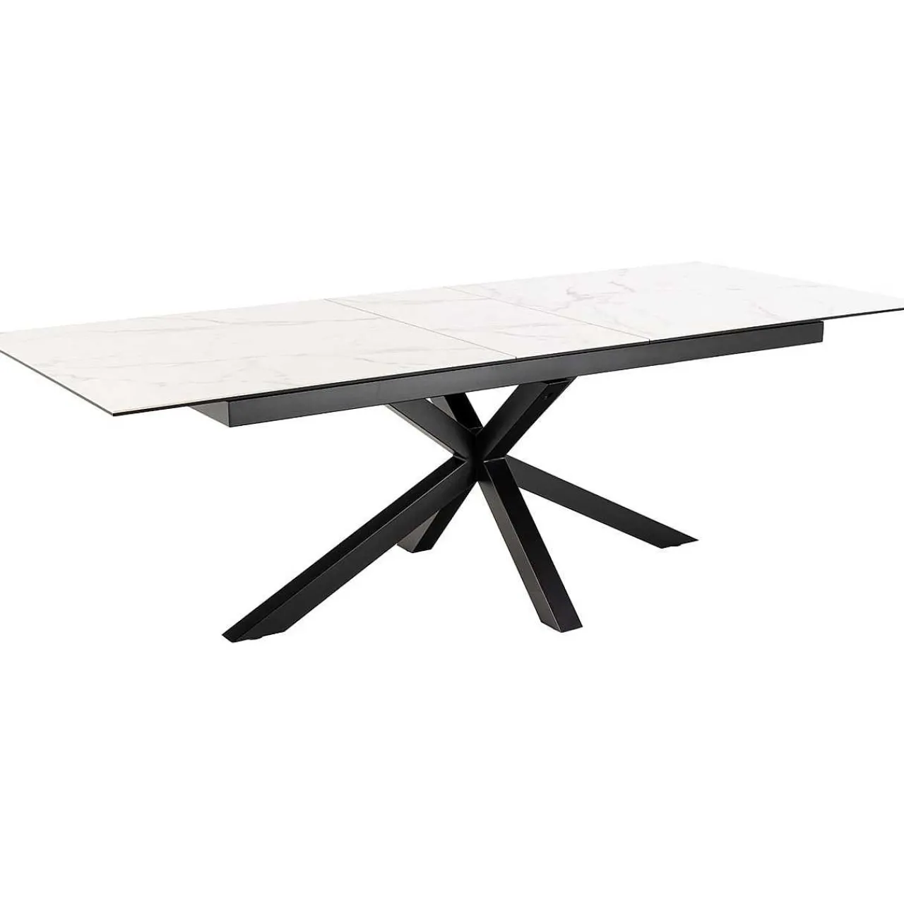 mutoni scandi Esstisch Triple-X Keramik Weiss 200-240X100> Esstische