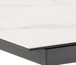 mutoni scandi Esstisch Triple-X Keramik Weiss 168-210X90> Esstische