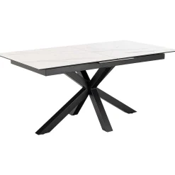 mutoni scandi Esstisch Triple-X Keramik Weiss 168-210X90> Esstische