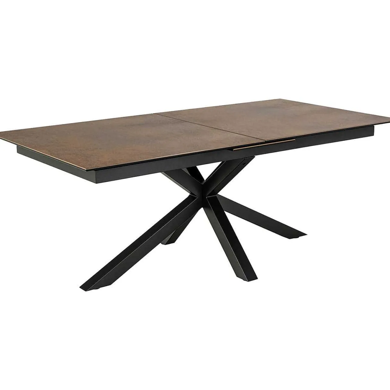 mutoni scandi Esstisch Triple-X Keramik Rostbraun 200-240X100> Esstische