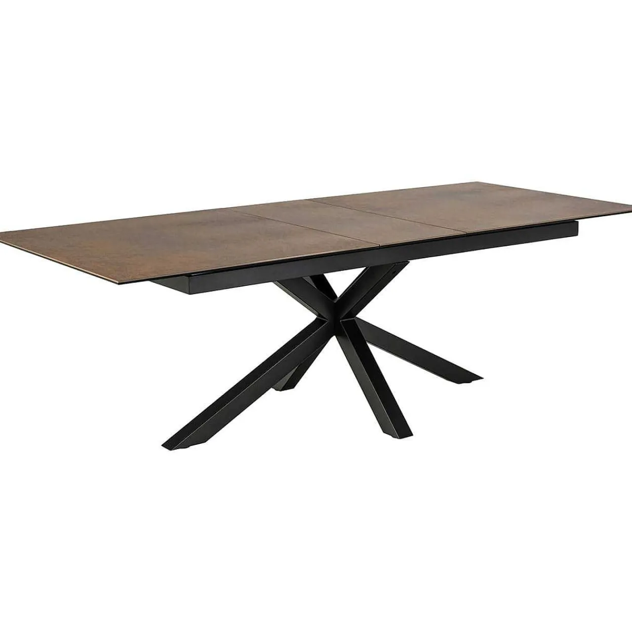 mutoni scandi Esstisch Triple-X Keramik Rostbraun 200-240X100> Esstische