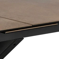 mutoni scandi Esstisch Triple-X Keramik Rostbraun 200-240X100><noscript><img width=