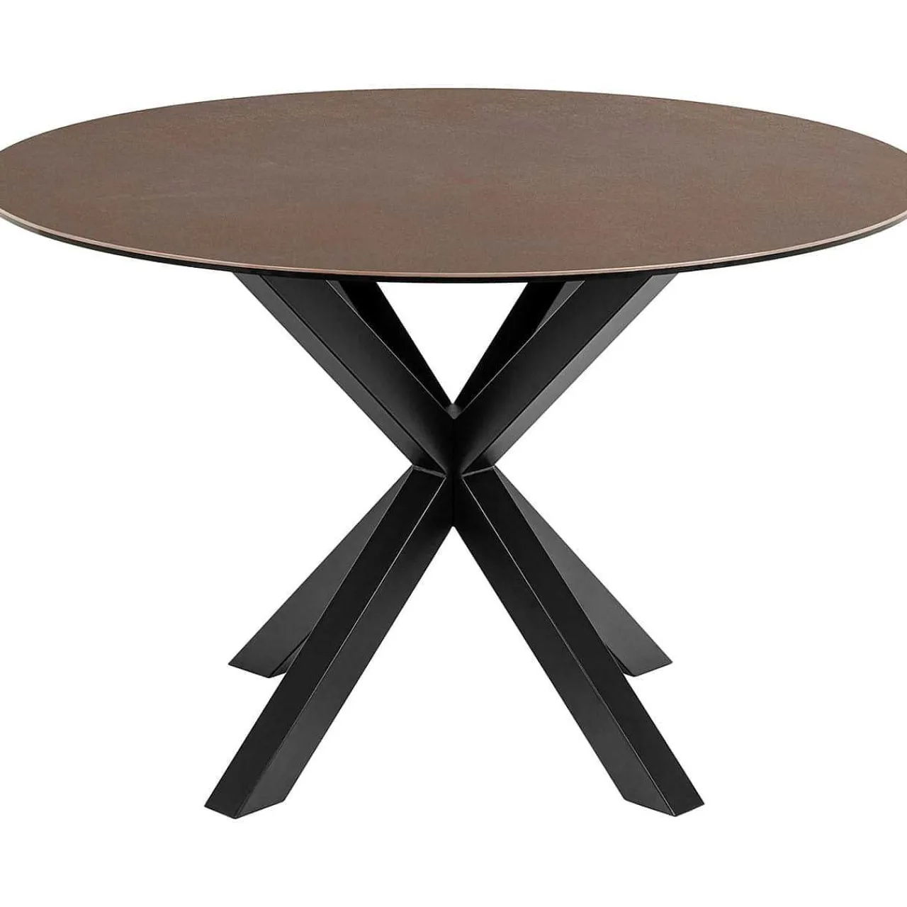 mutoni scandi Esstisch Triple-X Keramik Rostbraun 119> Esstische