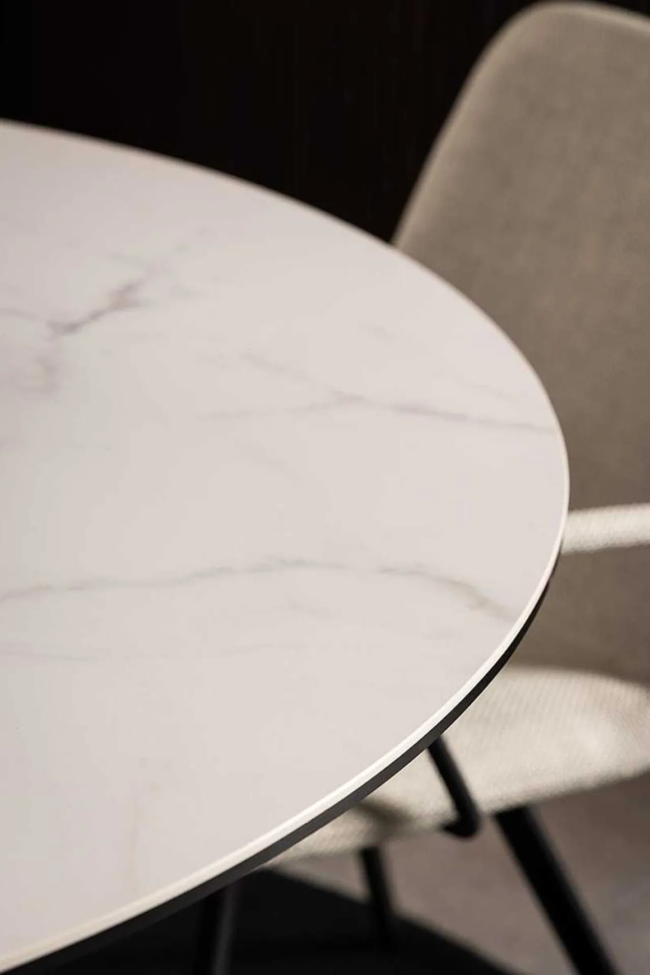 mutoni scandi Esstisch Triple-X Keramik Weiss 119> Esstische