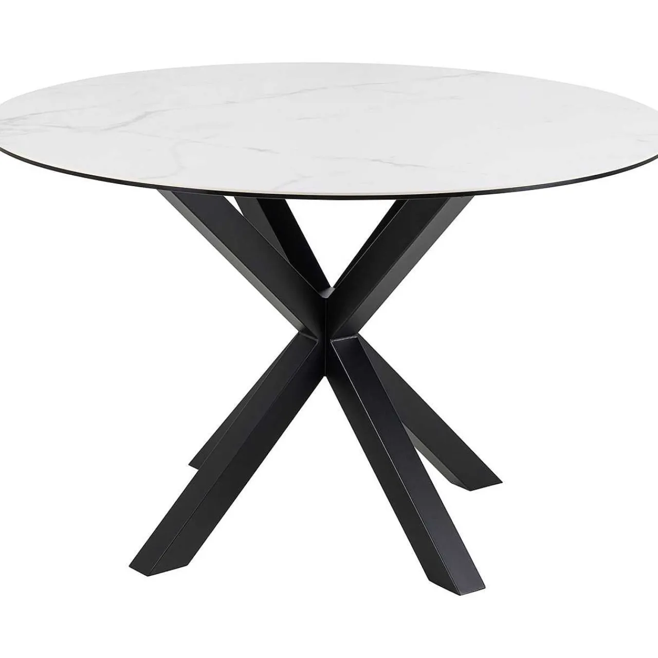 mutoni scandi Esstisch Triple-X Keramik Weiss 119> Esstische